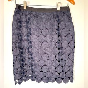 Ann Taylor blue skirt